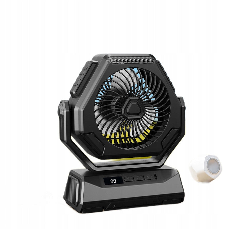 FAN PORTABLE CAMPING LED LANTERN FOR TENT TRAVEL Brand no brand