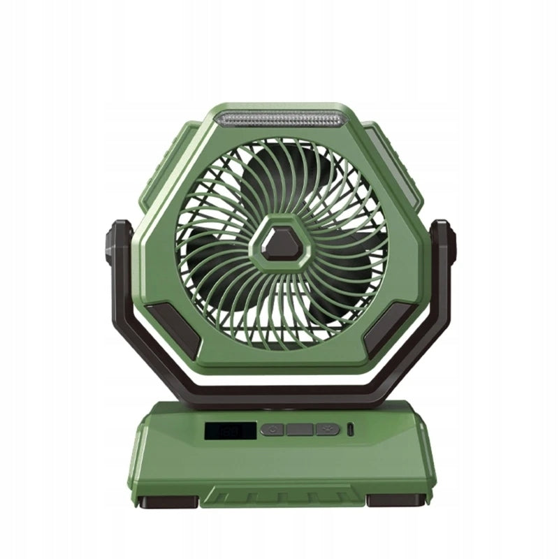 FAN PORTABLE CAMPING LED LANTERN FOR TENT TRAVEL