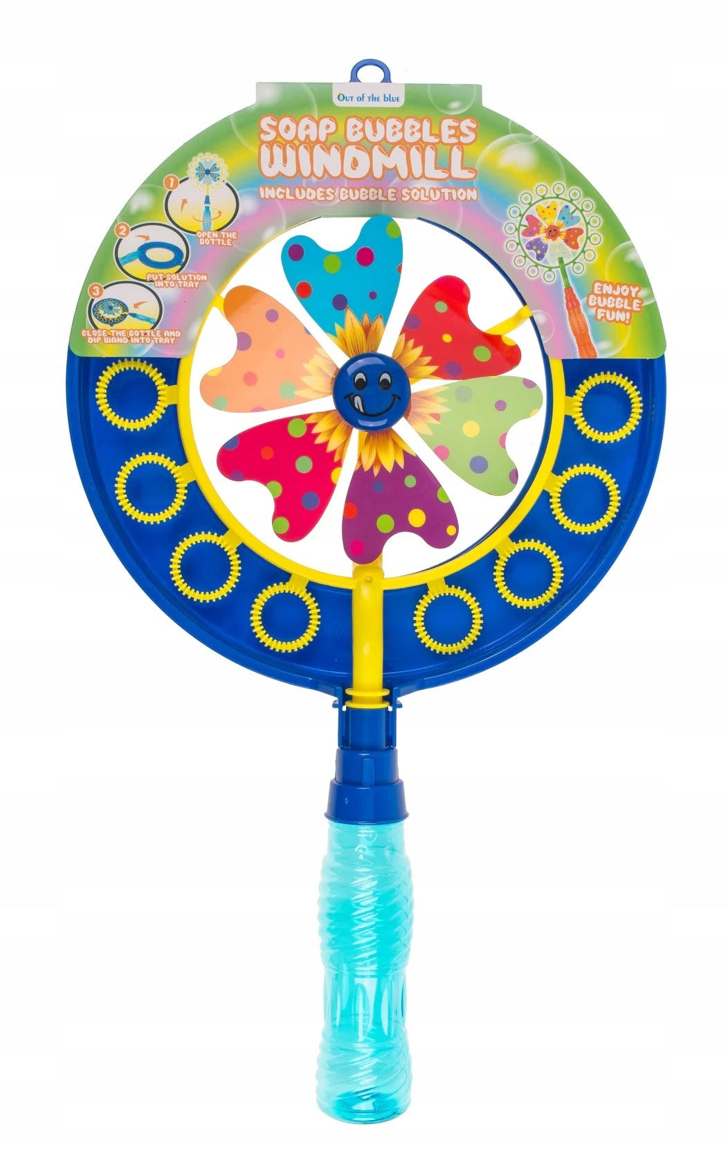 FAN SOAP BUBBLE MACHINE BUBBLE FAN + LIQUID Brand no brand