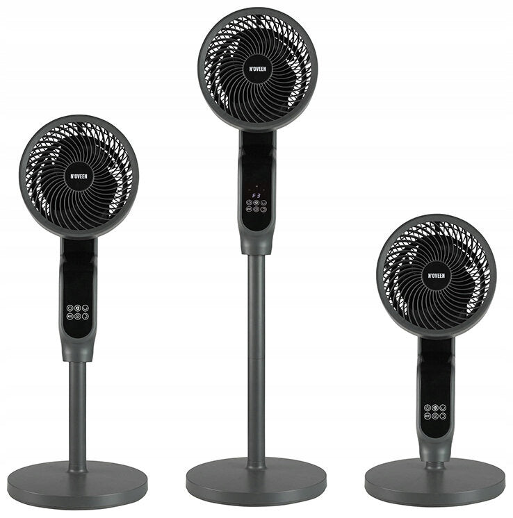 FAN STANDING FLOOR WINDMILL NOVEEN F575 X-Line black