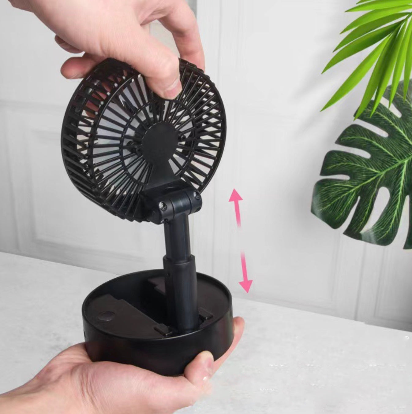 FAN TABLE FAN FOLDABLE USB RECHARGEABLE BATTERY Manufacturer code 67185030
