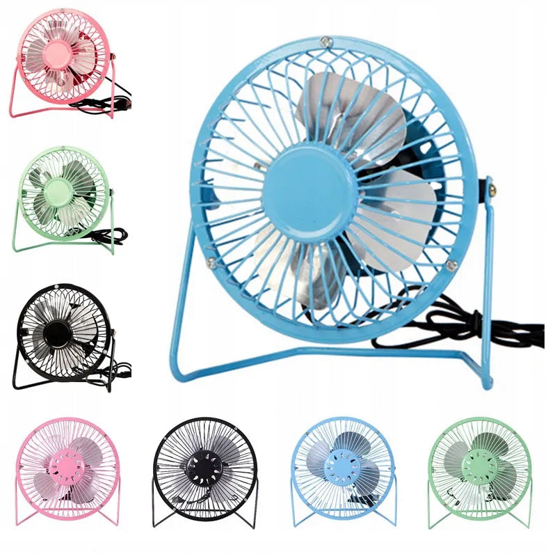 FAN USB FAN SOLID SMALL PORTABLE FOR DESK QUIET FUNCTIONAL Manufacturer code R230703034