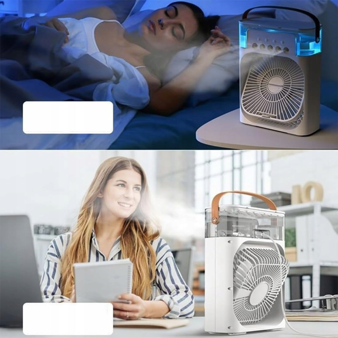 FAN VETIVER DESK FAN MIST HUMIDIFIER PORTABLE LED Manufacturer code Q-58872
