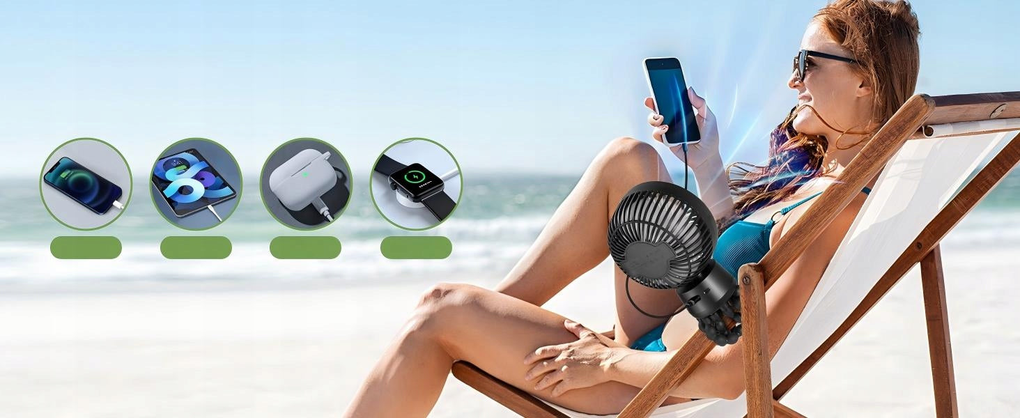FAN Windmill WINDMILL Flexible For TROLLEY MINI USB LED Light 5V Included equipment USB cable