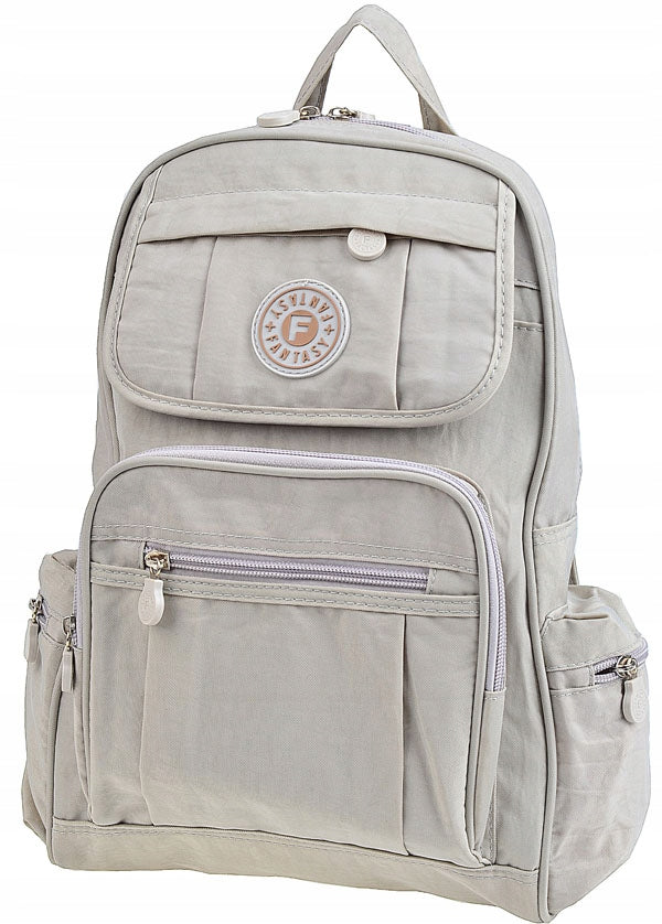 FANTASY Women's A4 City BACKPACK for Trip, School, Work Grey Manufacturer code FANTASY