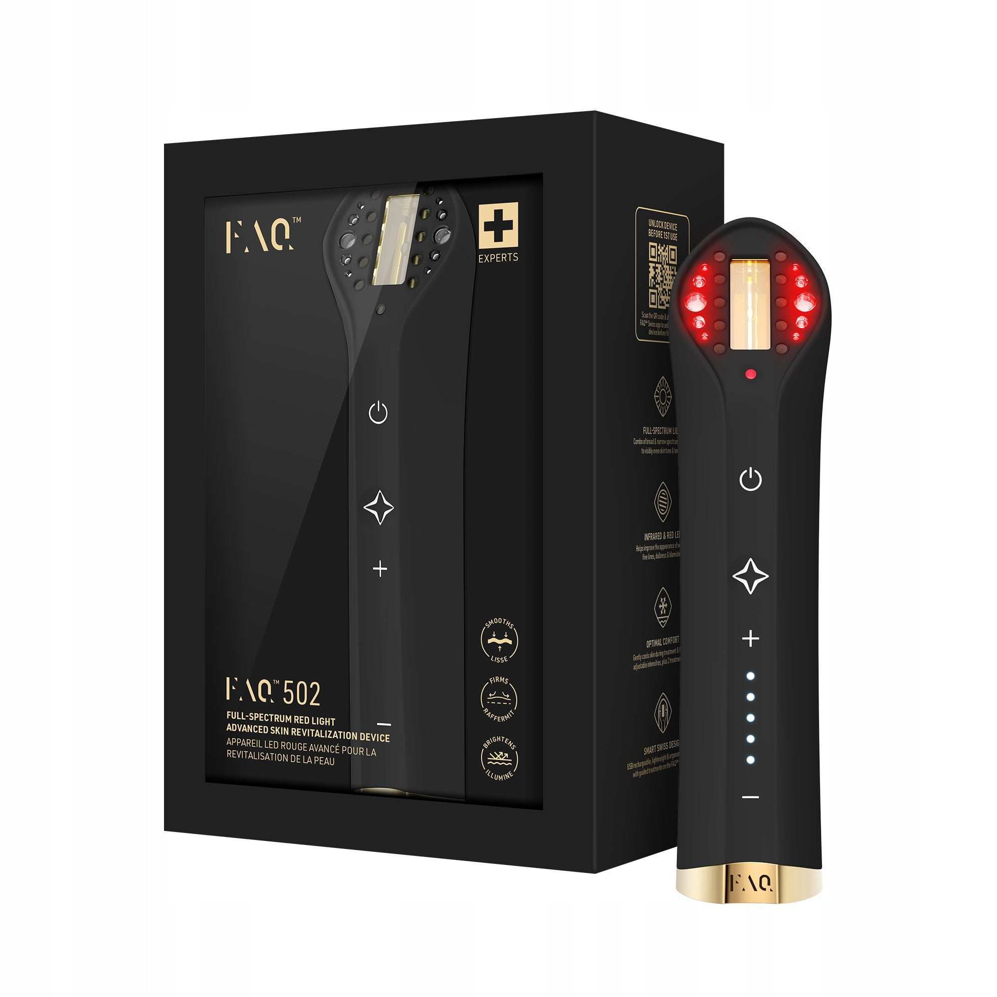 FAQ 502 Full-spectrum Red Light – Advanced Skin Rejuvenation