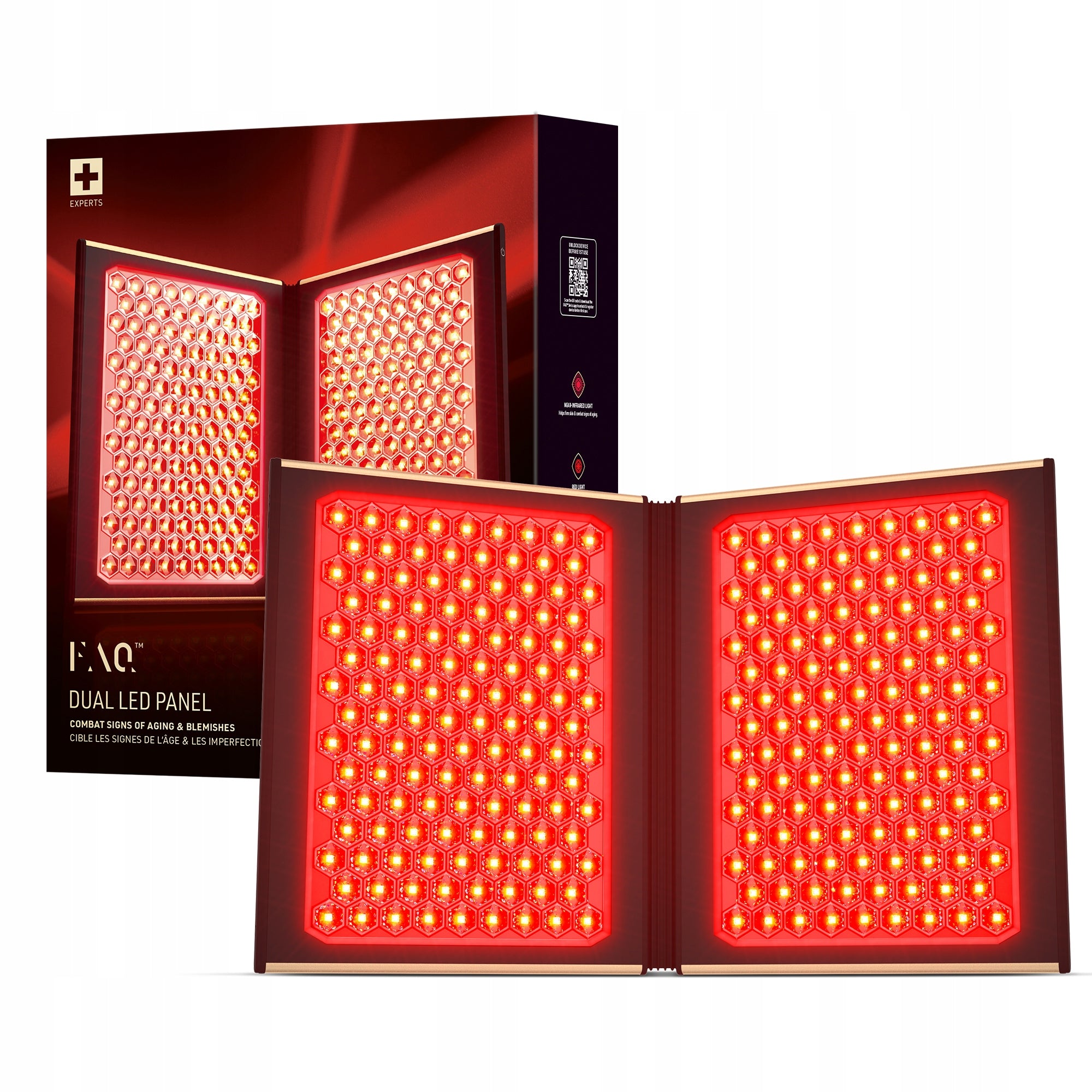 FAQ Dual LED Panel – Pełne spektrum LED i podczerwień do twarzy i ciała