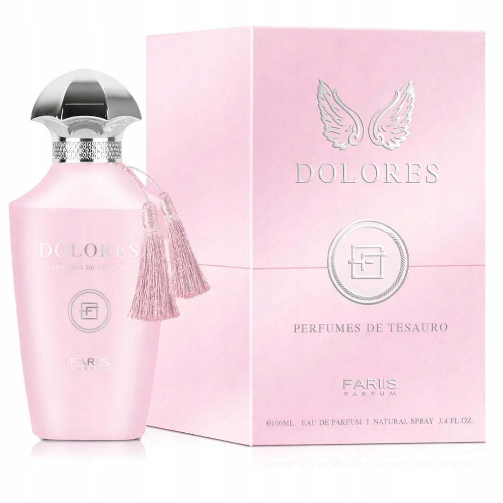 FARIIS Dolores EDP 100ml Natural Spray Arabic Perfume for Women Packaging status original