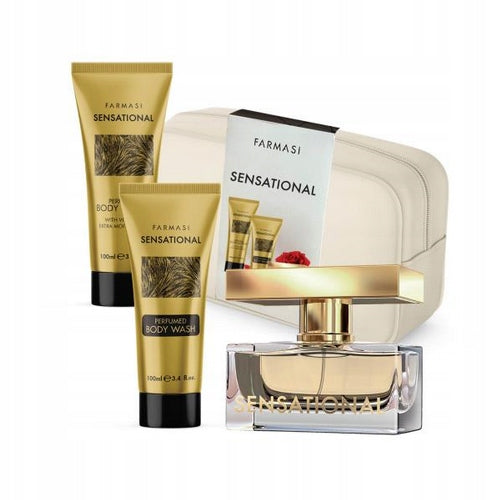 FARMASI SENSATIONAL Gift Set with Cosmetic Bag