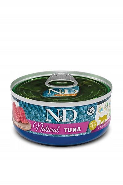 FARMINA Natural Tuna Cat Food 70g