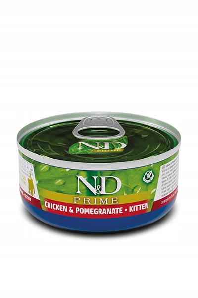 FARMINA PRIME CHICKEN & POMEGRANATE KITTEN 70G