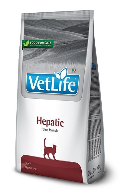FARMINA Vet Life Cat Hepatic Dry Food 2kg Brand Farmina