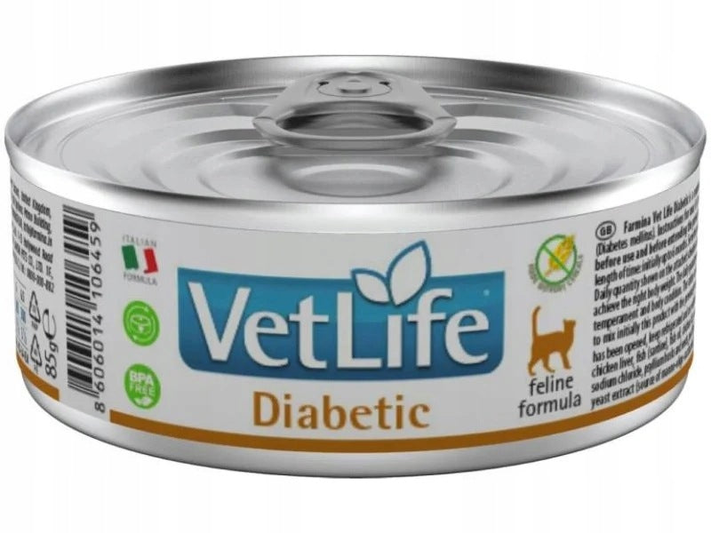 FARMINA Vet Life Diabetic wet cat food 85g