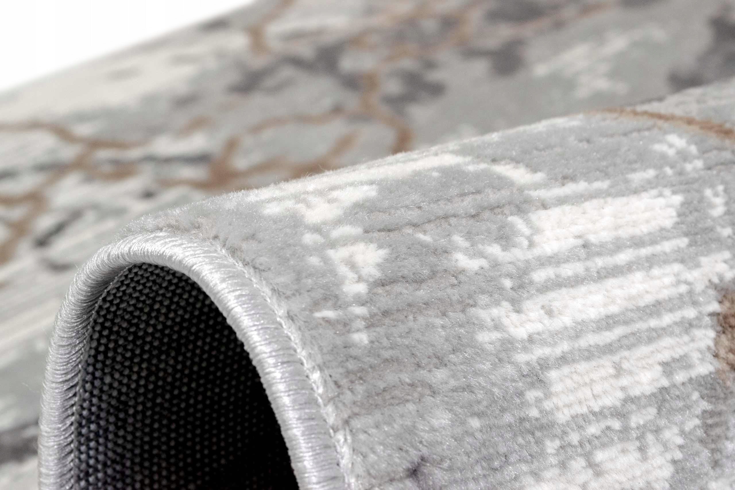 FASHIONABLE CARPET 2x2 m GRAY CREAM MODERN LOFT STYLE FOR THE LIVING ROOM BEDROOM Brand KupDywan