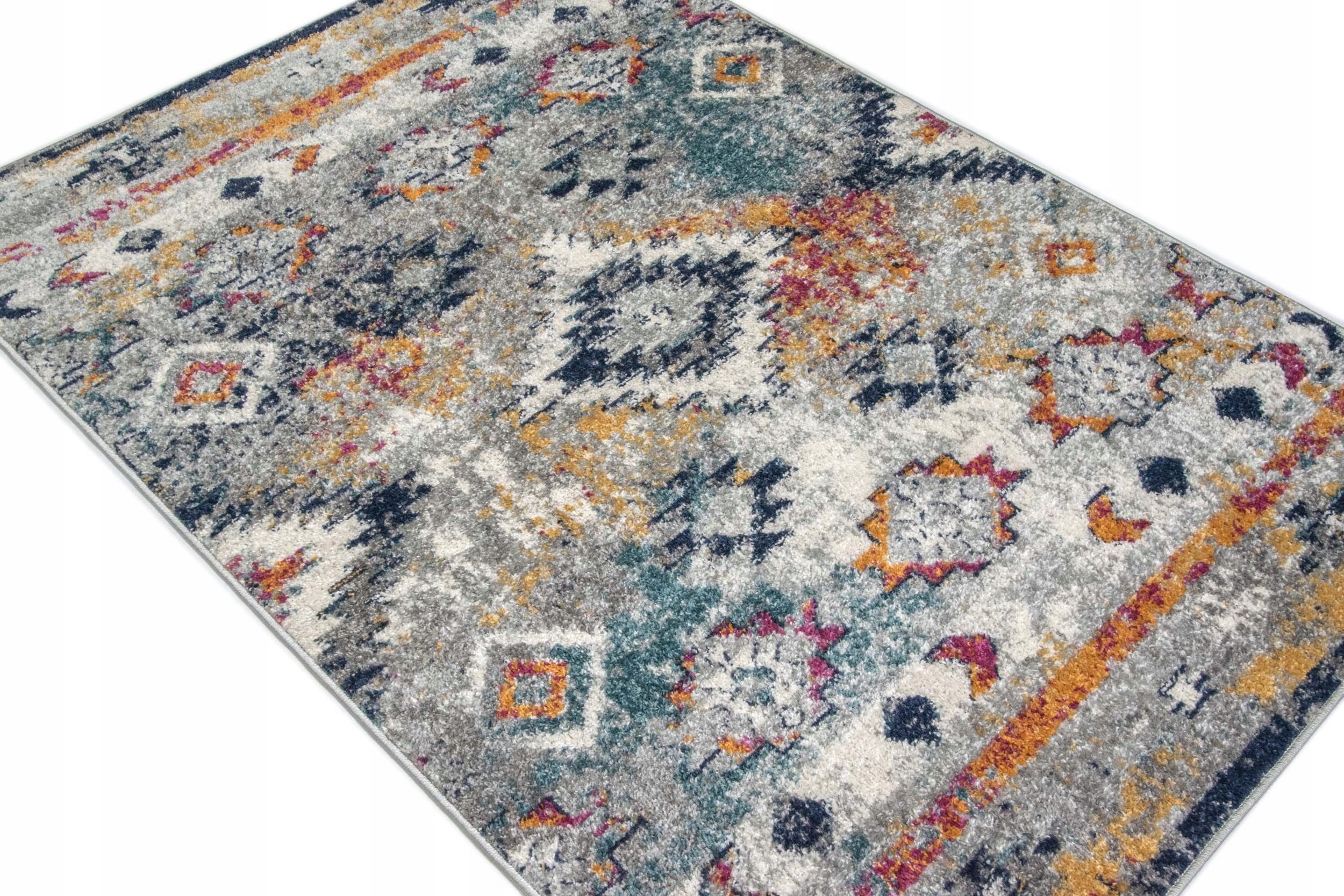 FASHIONABLE CARPET FOR LIVING ROOM ZANZIBAR ETNO BOHO 180x250cm Manufacturer code G003A