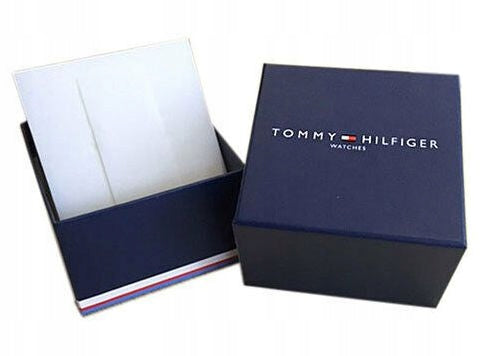 FASHIONABLE MEN'S WATCH TOMMY HILFIGER EVAN 1710410 ORIGINAL BLACK STEEL BOX Brand Tommy Hilfiger
