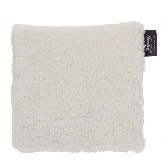 FASHY Heating pad with cherry seed filling 17x18 cm Color white