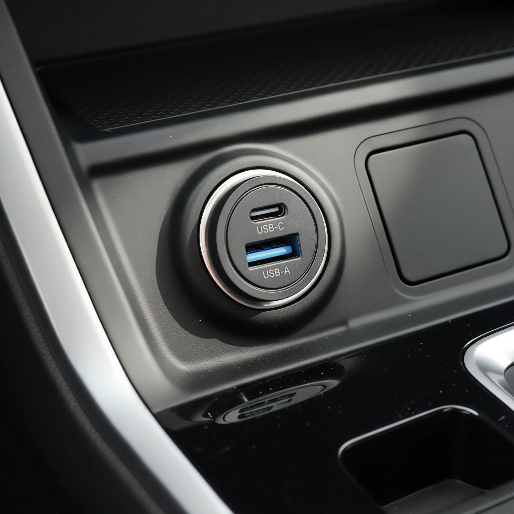 FAST CAR CHARGER MINI USB USB-C TYPE C PD QC 3.0 ALUMINUM 30W Manufacturer code 5905719132354