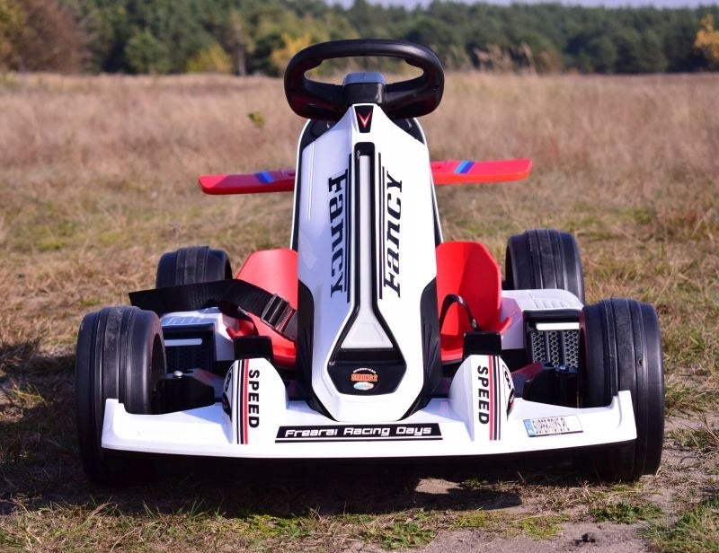 FAST FANCY GO-KART FOR 12V BATTERY, ADJUSTABLE - EXTENDABLE FRAME, SUPER WITH Packaging status original