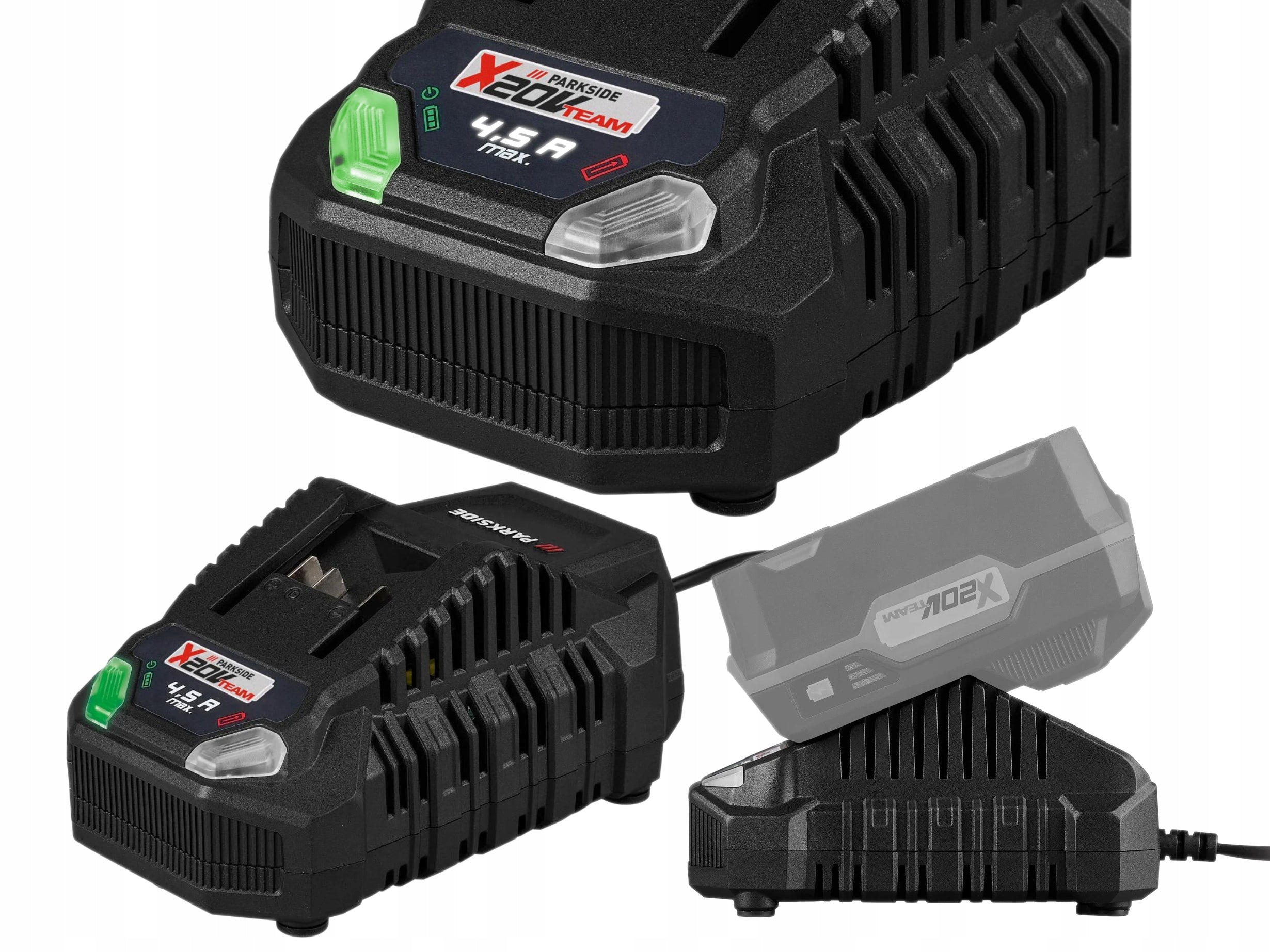 FAST ORIGINAL CHARGER PARKSIDE PLG 20 C3 20V 4,5A POWER 120W X20V TEAM