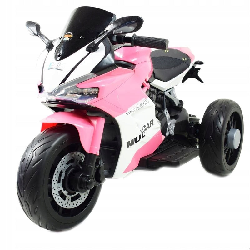 FAST POLICE MOTOR WITH ROOSTER, SOFT WHEELS, SOUNDS, TWO ENGINES, REMOTE CONTROL Brand Import Super-toys