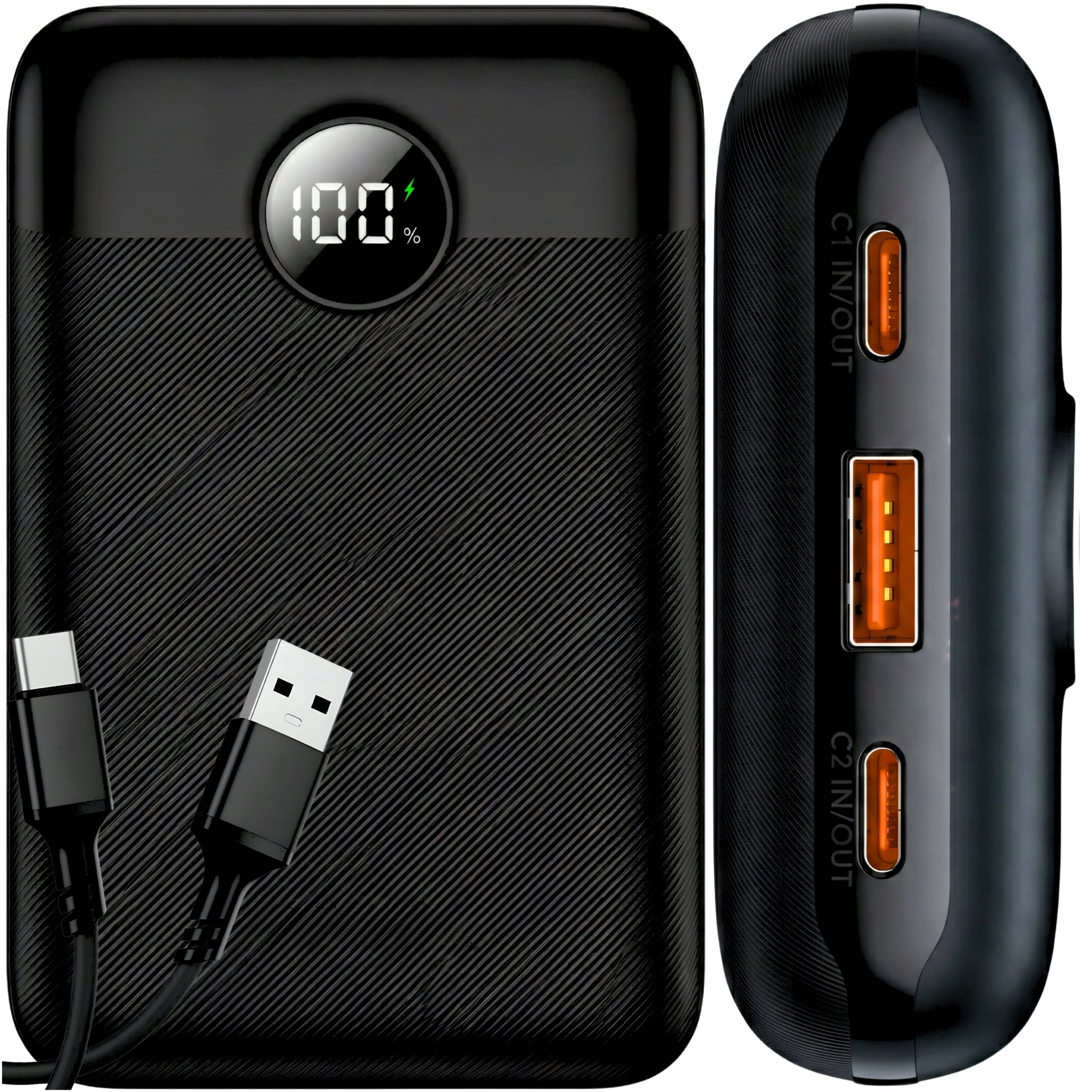 FAST POWERBANK 20000mAh 22,5W QC PD USB C USB POWER BANK POWERFUL TRAVELER