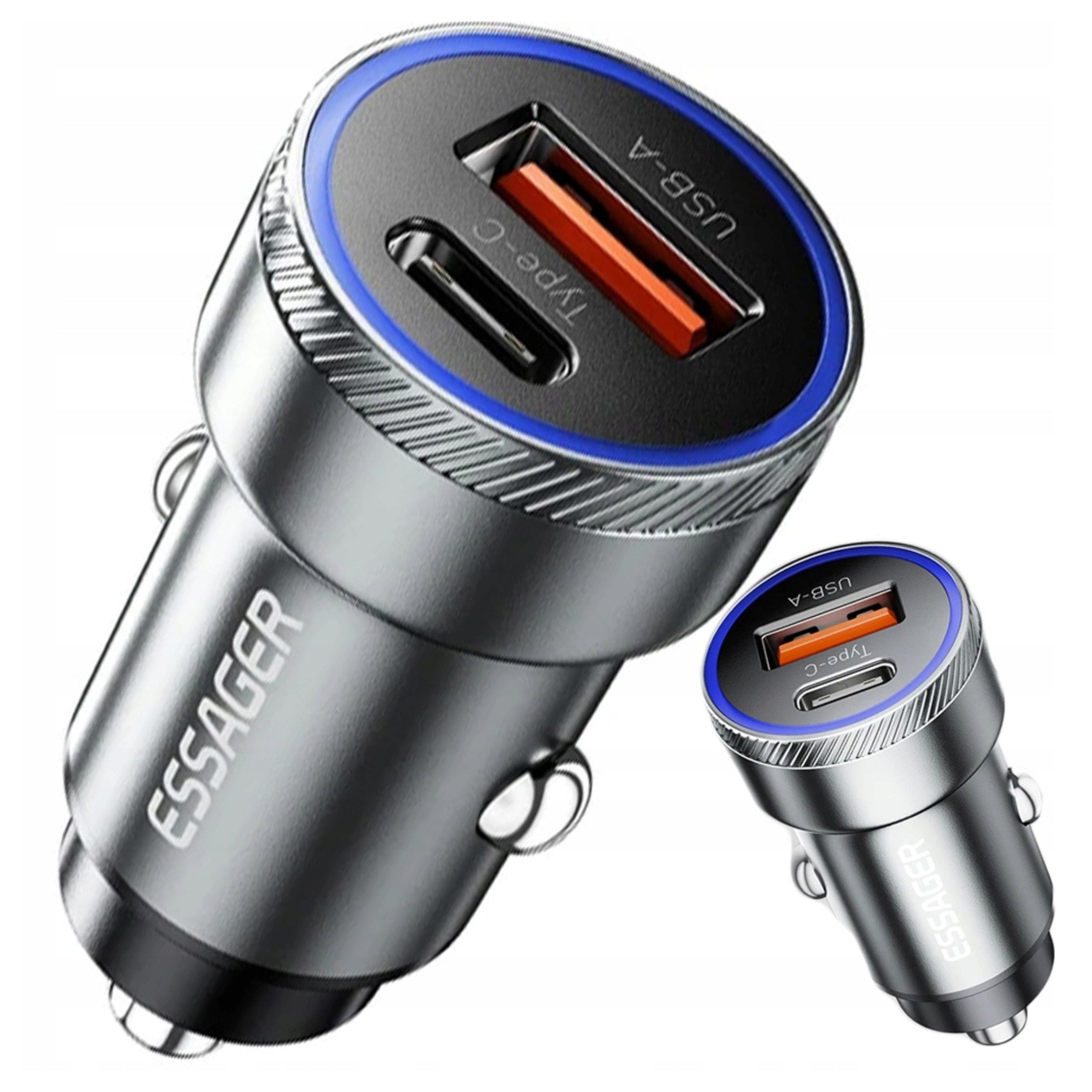 FAST POWERFUL 54W USB Car Charger for QC3.0 PD 3.0 USB-C Phone