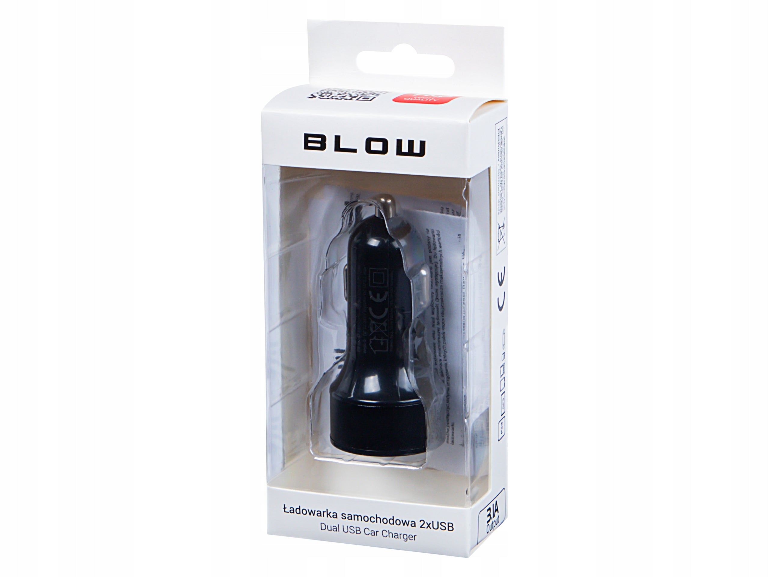 FAST QC 2x USB 12-24V CAR CHARGER EAN (GTIN) 5900804076292
