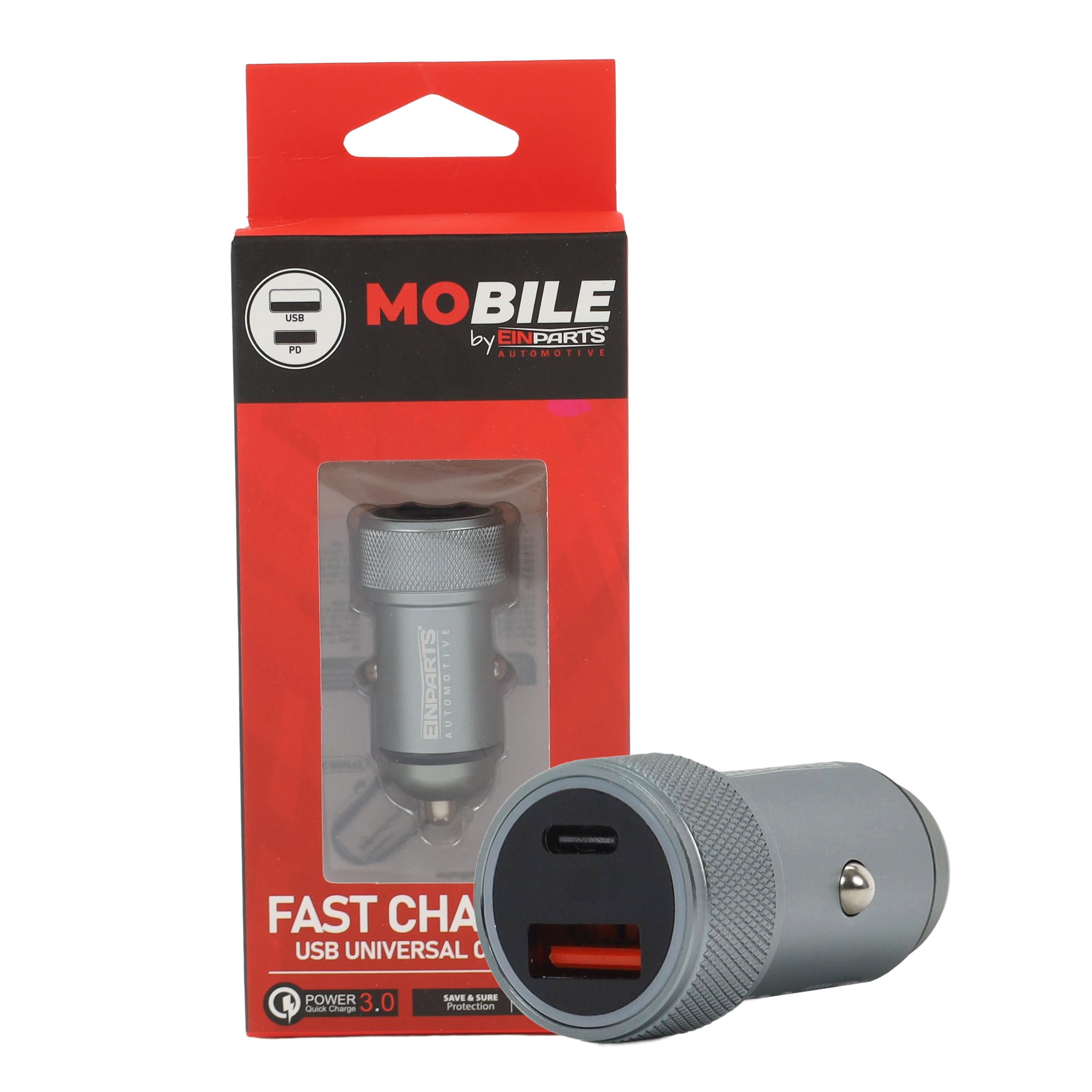 FAST STRONG CAR CHARGER PD 20W + QC 3.0, 20W