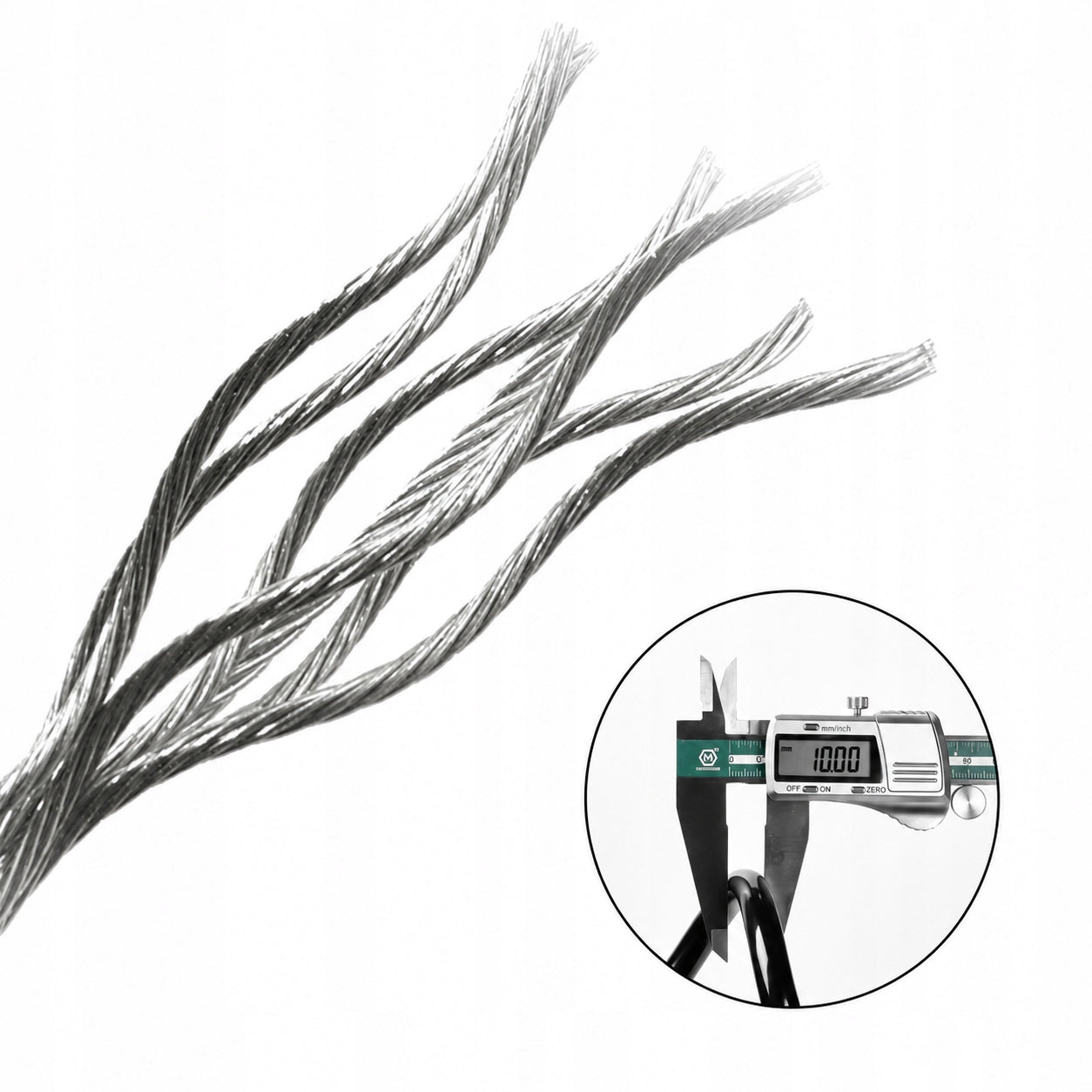 FASTENING BICYCLE CABLE SPIRAL WITH KEY THICK STRONG LOCK Kind cord