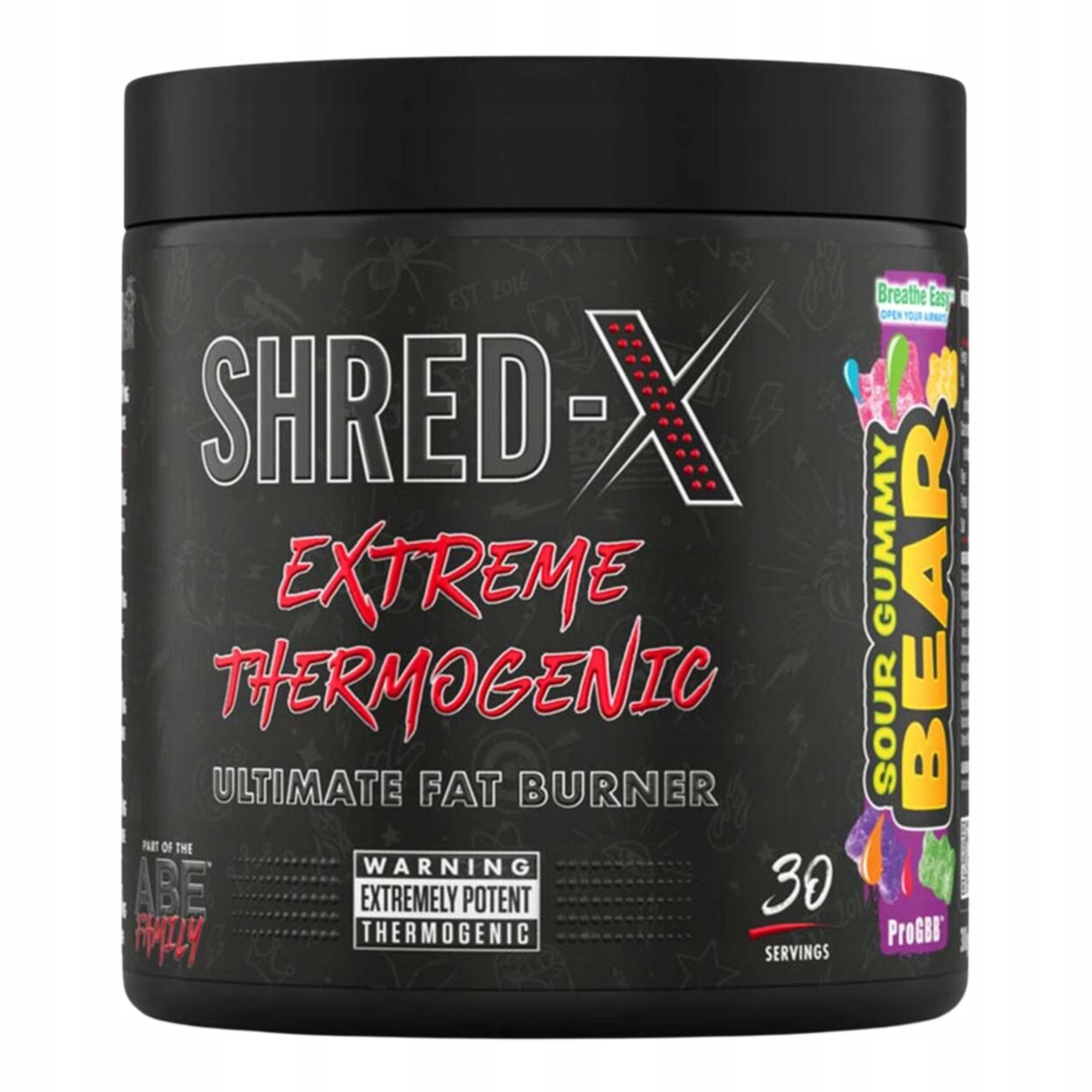 FAT BURNER APPLIED NUTRITION SHRED-X EXTREME STRONG REDUCTION 300g EAN (GTIN) 5056555205464