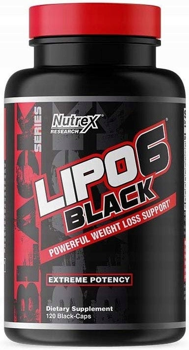 FAT BURNER LIPO-6 BLACK 120caps Nutrex Packaging status original