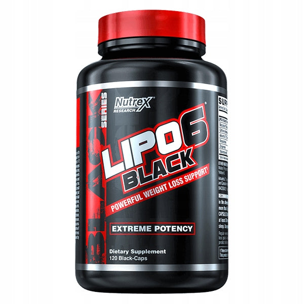 FAT BURNER LIPO-6 BLACK 120caps Nutrex