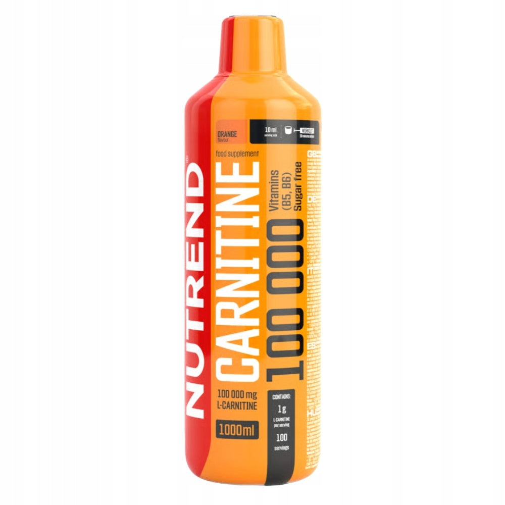 FAT BURNER NUTREND LIQUID 1000 ml – SUGAR-FREE SUPPORTS METABOLISM Expiration date at least six months from the date of purchase