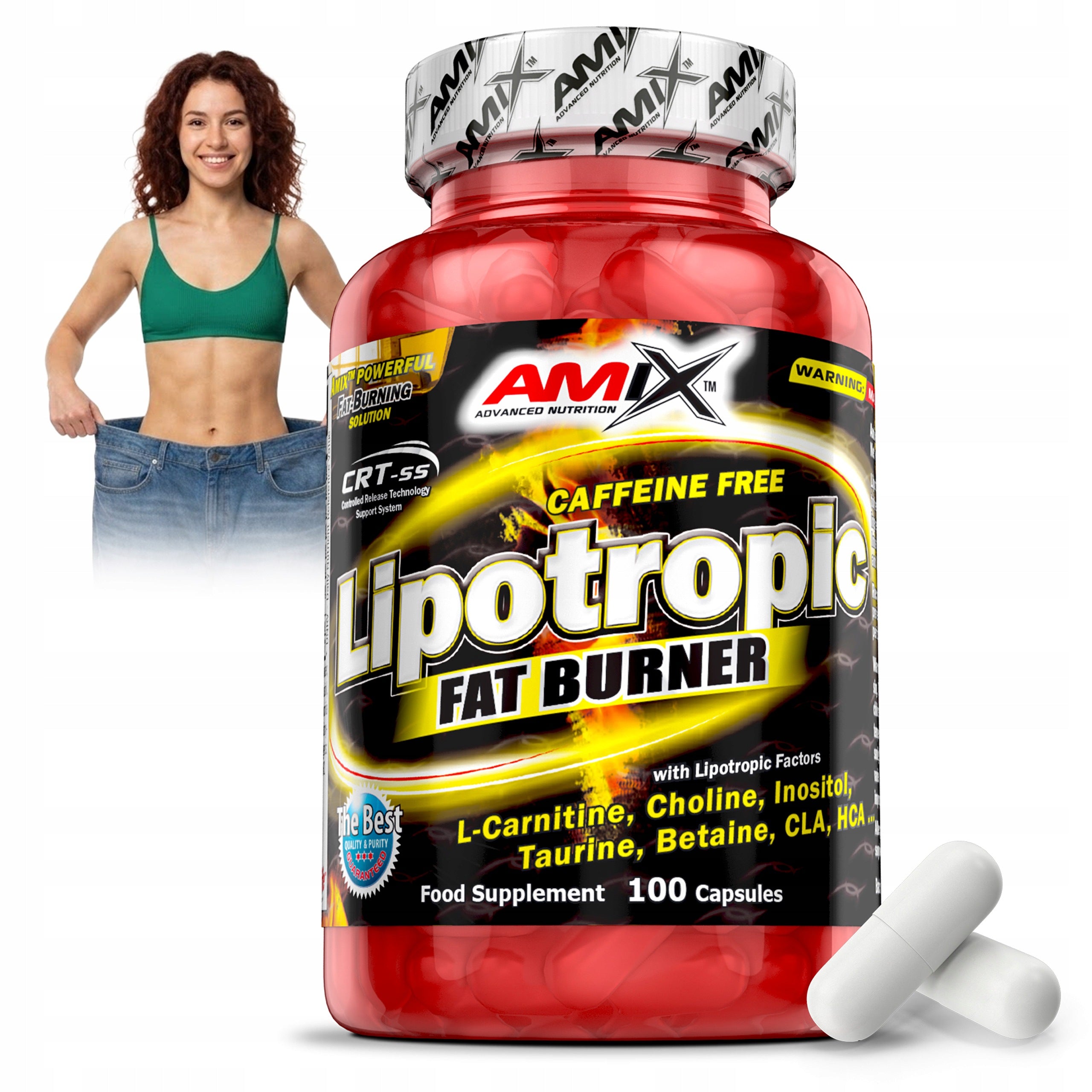 FAT BURNER SLIMMING TABLETS WITHOUT CAFFEINE - weight reduction preparation Packaging status original