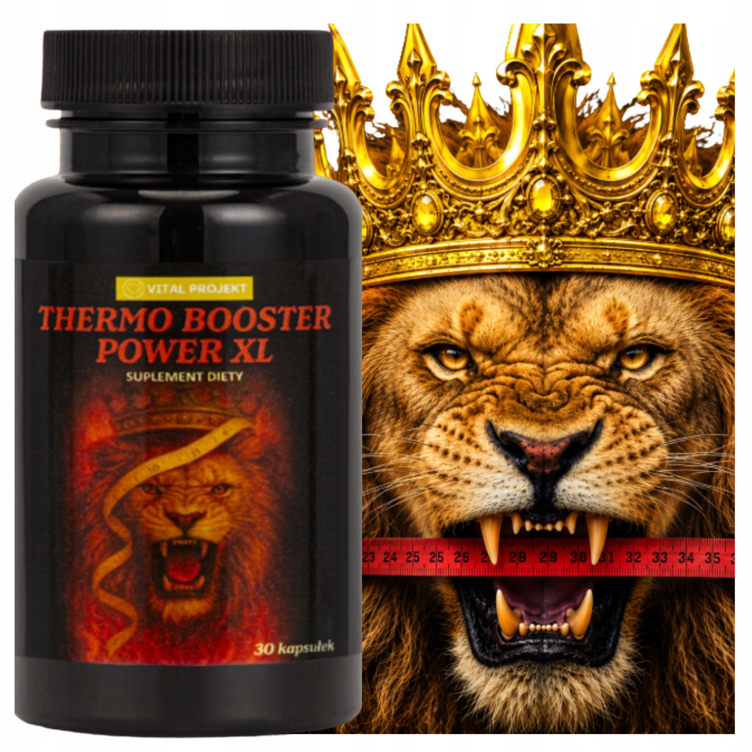 FAT BURNER Thermo Booster Power XL APPETITE BLOCKER EXCESS WATER STRONG