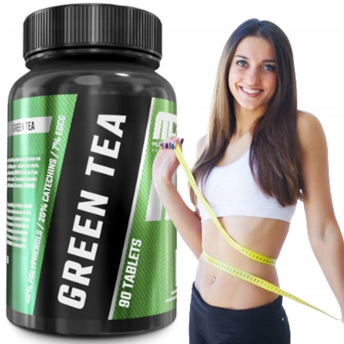 FAT BURNER strong reduction SLIMMING Muscle Care Green Tea - 90 tab.