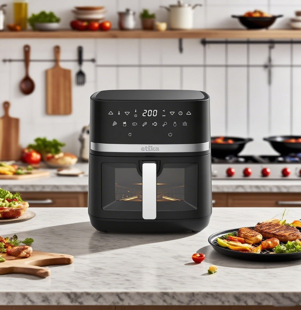 FAT FREE AIR FRYER LARGE 8L 1800W BOWL XL Power 1800 W