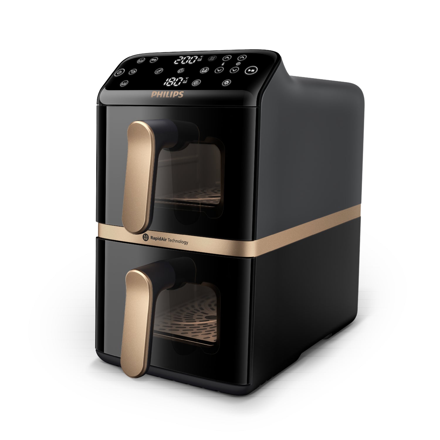 FAT FREE FRYER PHILIPS AirFryer Ovi Dual NA462/70 2750W 10L Brand Philips