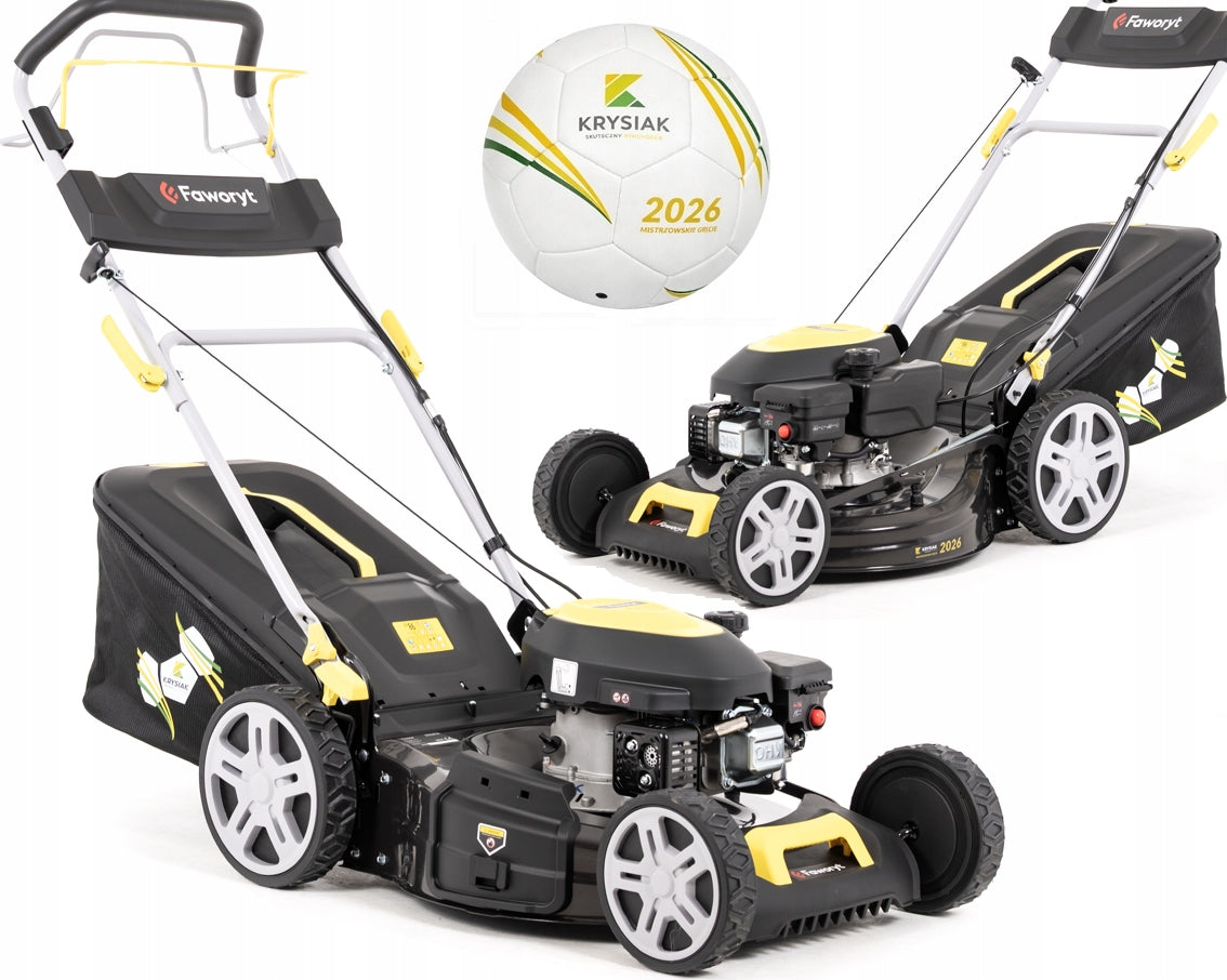 FAWORYT DIESEL MOWER WITH DRIVE 51cm 5KM 180cc + FOOTBALL WORLD CUP 2026 Series MS
