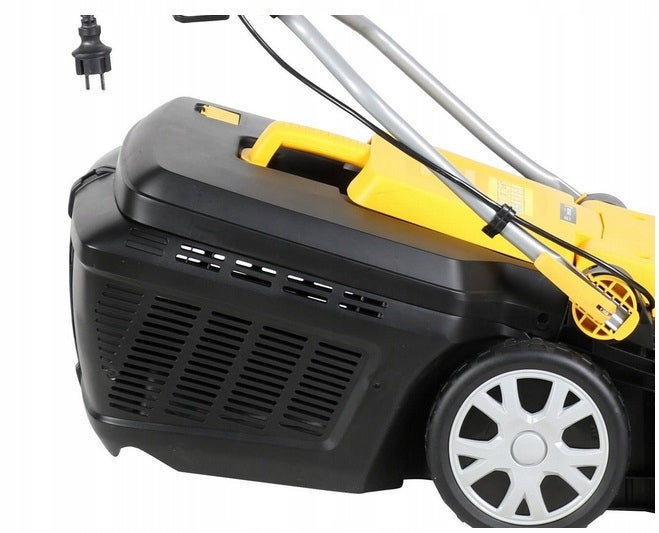 FAWORYT LEADER LARGE ELECTRIC LAWN MOWER 1800W 42cm BASKET 50L Basket capacity 50 l