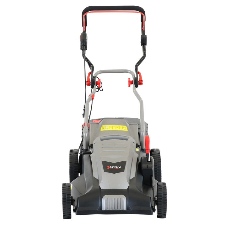 FAWORYT PRO INDUCTION ELECTRIC MOWER BASKET 1800W 42cm Basket with a basket