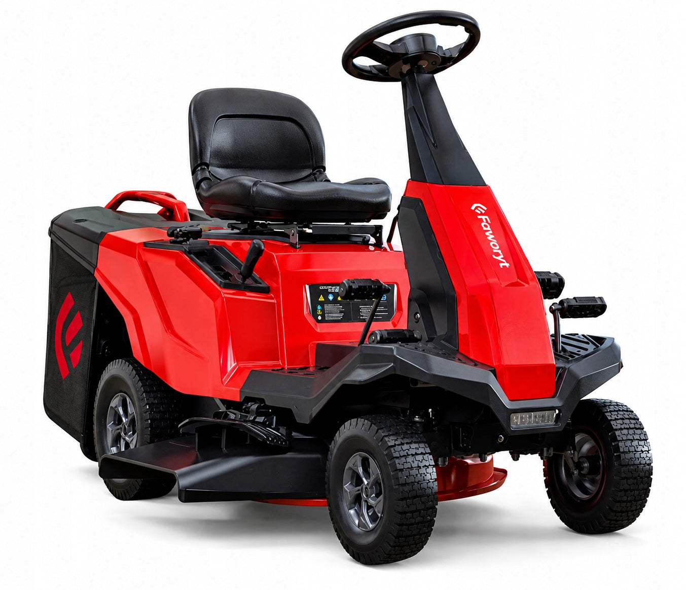 FAWORYT SELF-PROPELLED LAWN MOWER WITH BASKET GARDEN TRACTOR 66cm 6KM Brand Faworyt