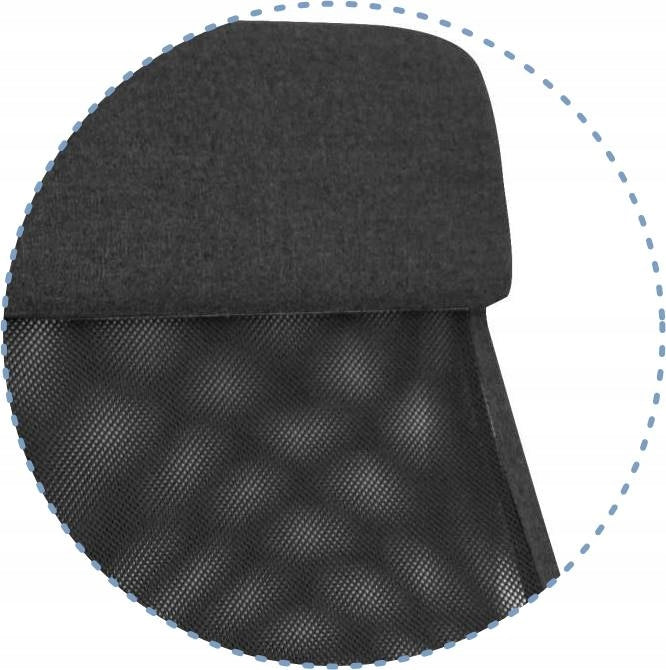 FB15-FX swivel chair (QZY-2502) Office chair (black) QZY-2502 FABRIC Manufacturer code QZY-2502
