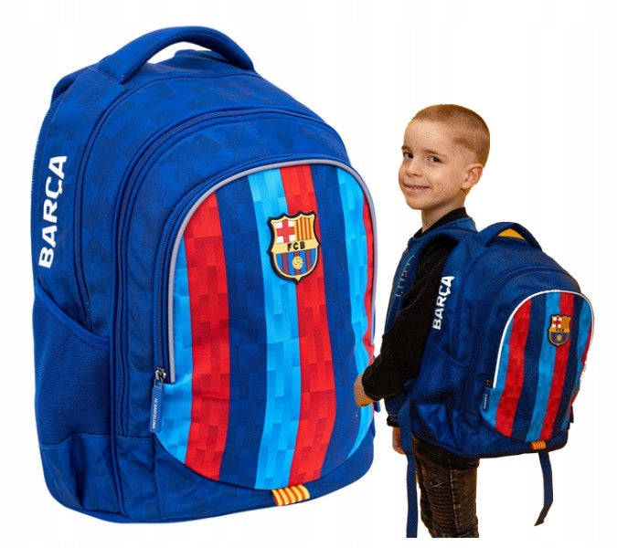 FC BARCELONA BARCA SCHOOL BACKPACK SATCHEL for boy class.1-3 AB340