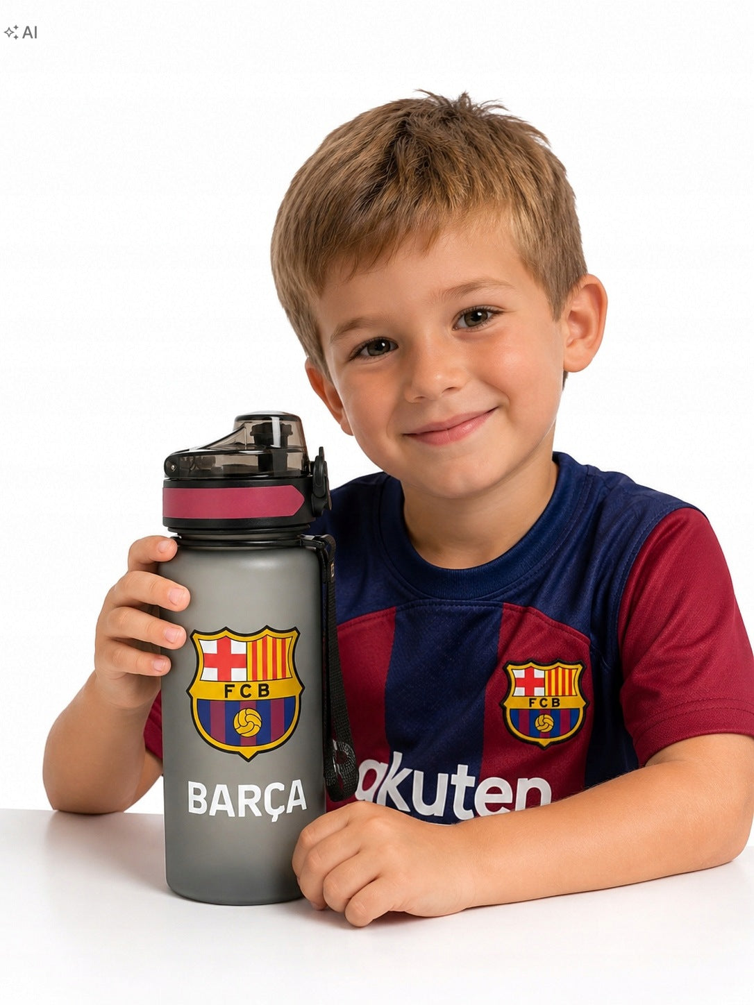 FC Barcelona Bottle Large 800 ml Laliga Barca License