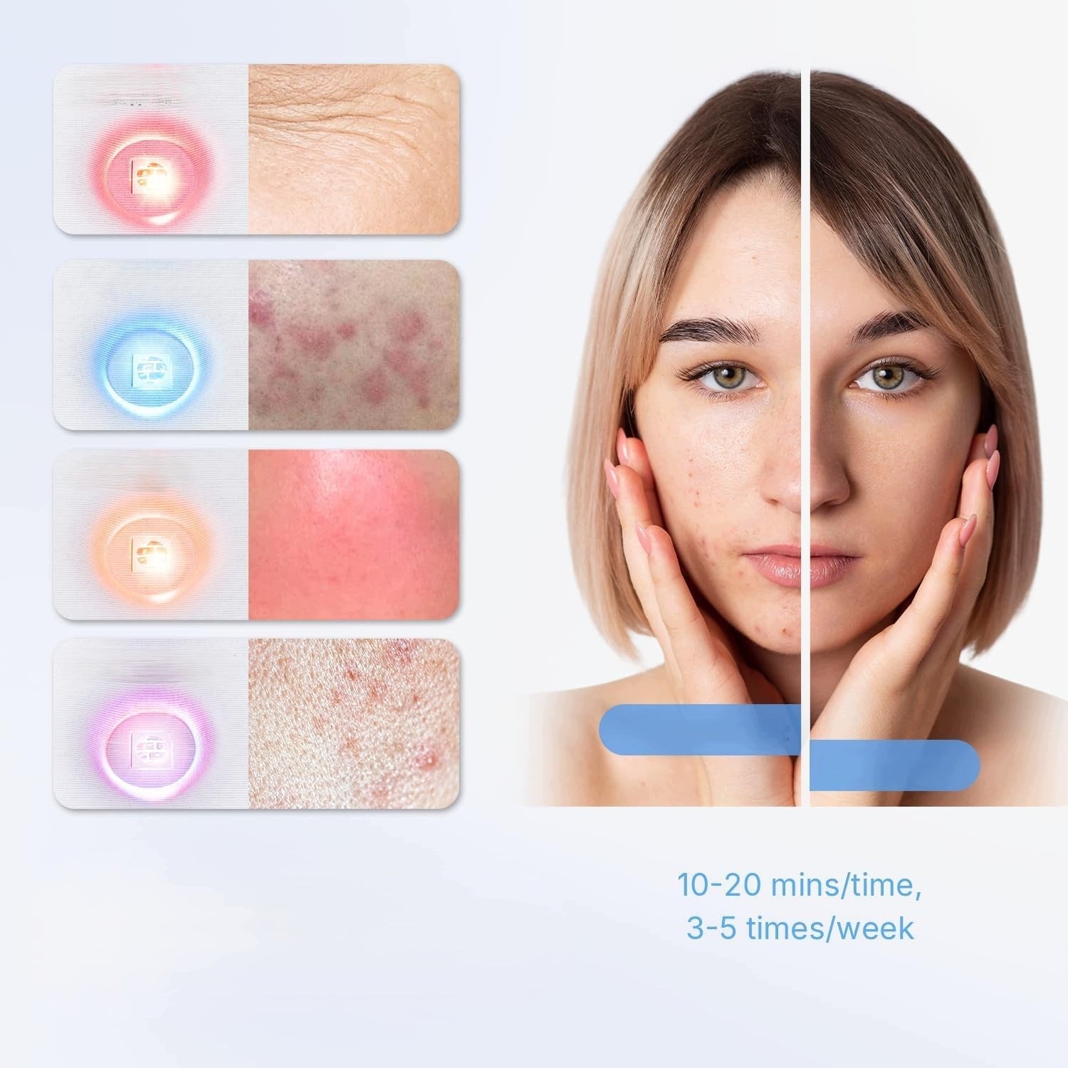 FDA Approved Red Light Face Therapy, LED Mask M3272 EAN (GTIN) 082196439611