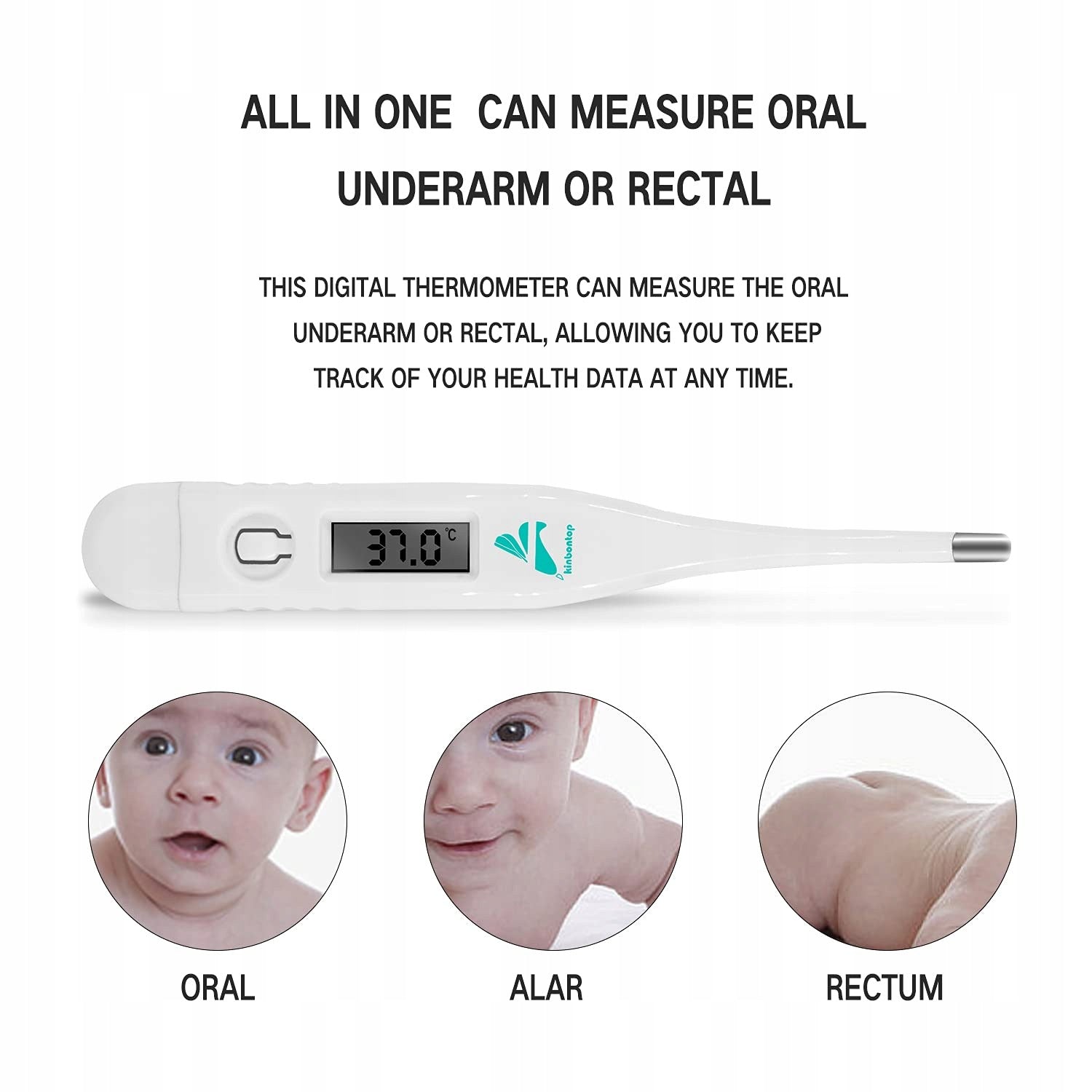 FDA DIGITAL WATERPROOF THERMOMETER FOR THE WHOLE FAMILY 30-40 SECONDS Medical device type medical device or in-vitro diagnostic medical device