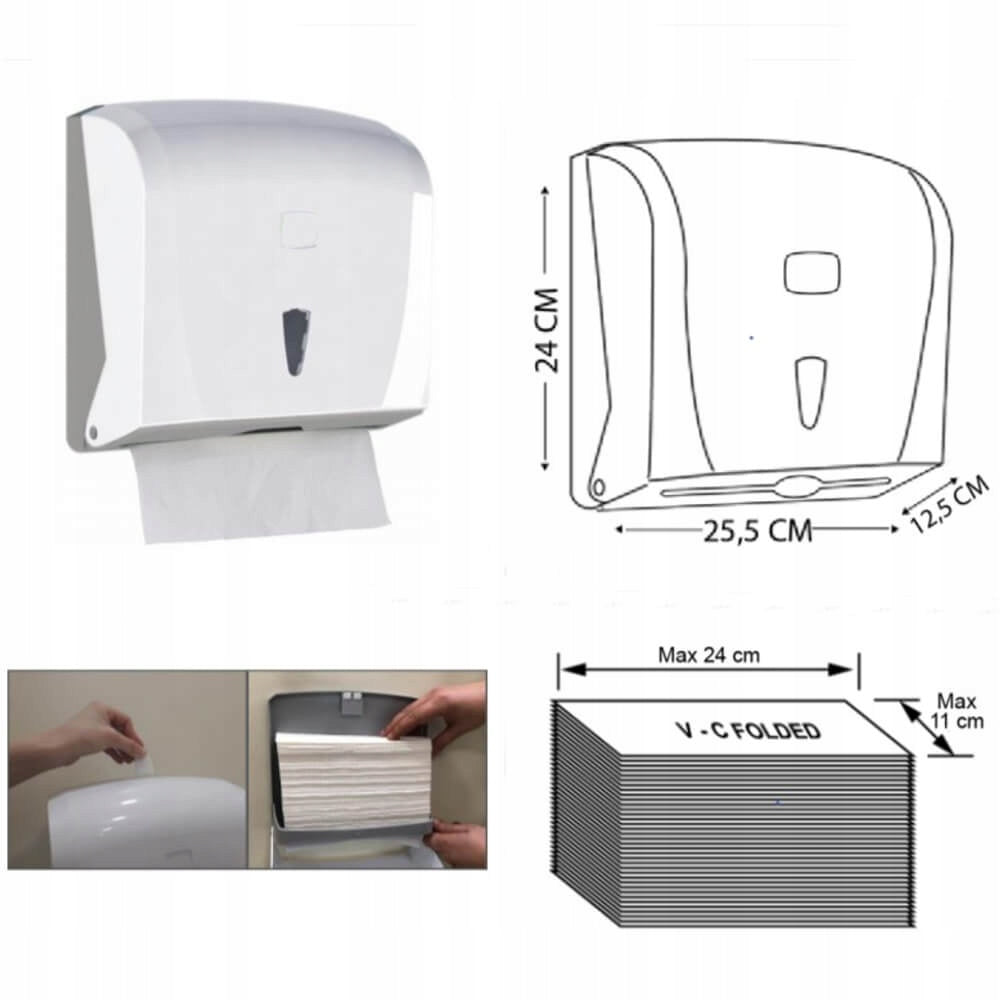 FEEDER DISPENSER for paper towels ZZ Manufacturer code K4