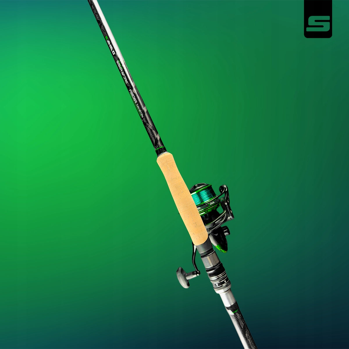 FEEDER FISHING SET 3,6M CARBON PREMIUM FISHING ROD REEL FISHING LINE Total length 360 cm